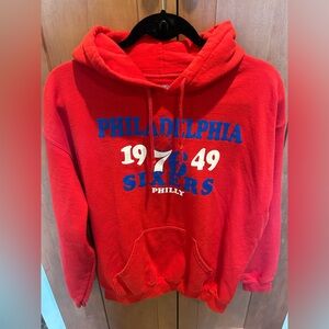 Philadelphia 76ers hoodie size adult M